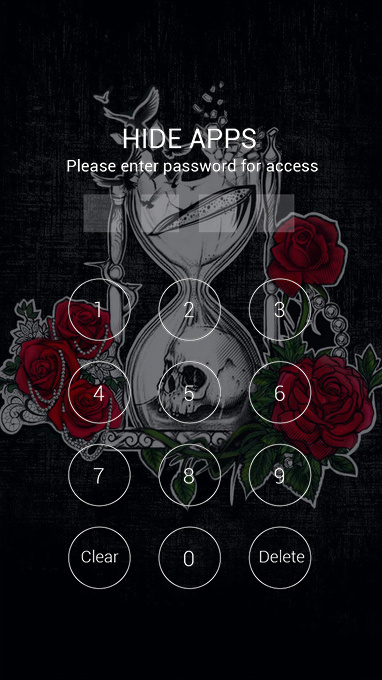 Skull Bone Theme Demon Rose Wallpaper Free Android Theme U
