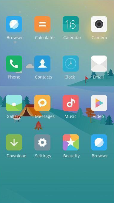 Download Cute Abstract Art Theme For Your Android Phone Clauncher