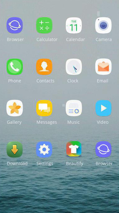 lava z60 free android theme – U launcher 3D