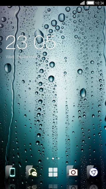waterdrop theme