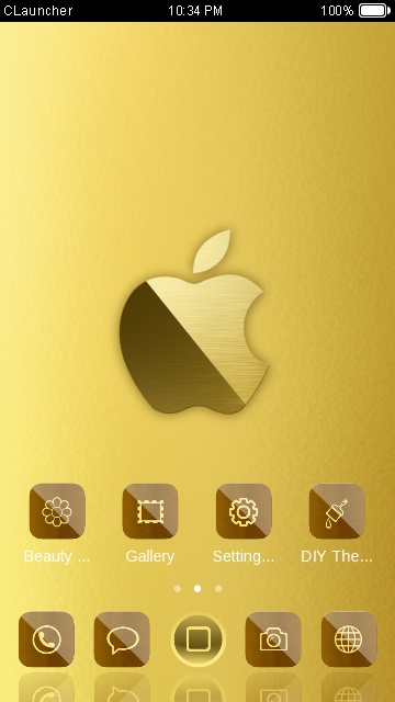 Iphone Themes Gold | download iphone gold theme for your android phone clauncher Iphone Themes Gold | download iphone gold theme for your android phone clauncher