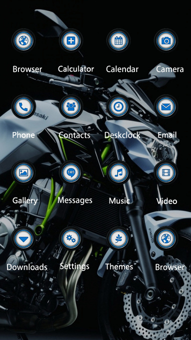 Cool Theme Kawasaki Motorcycle Wallpaper Free Android Theme U Launcher 3d