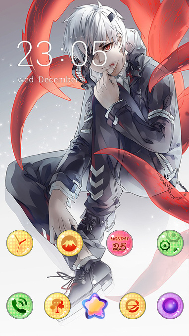 Anime Boy Free Android Theme U Launcher 3d