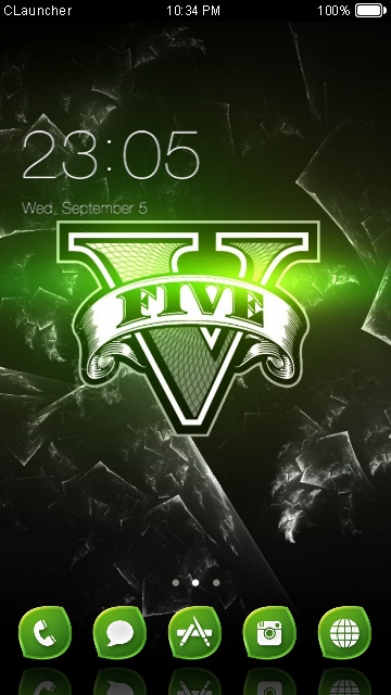 Download Gta V Theme For Your Android Phone Clauncher
